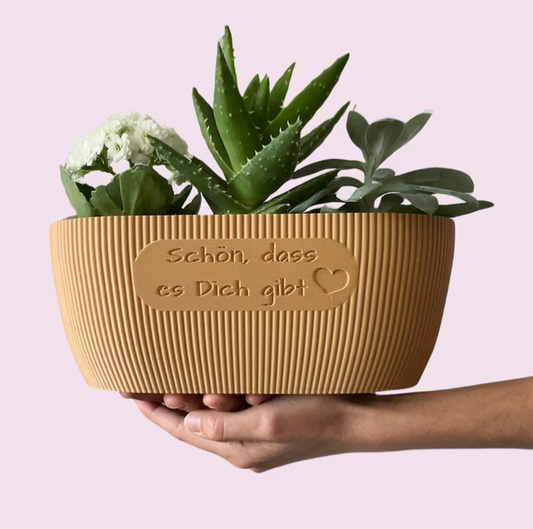 Blumentopf groß, Blumentopf modern, designer Blumentopf, Hochzeitsgeschenk, Geburtstagsgeschenk, Pflanzen, Übertopf groß