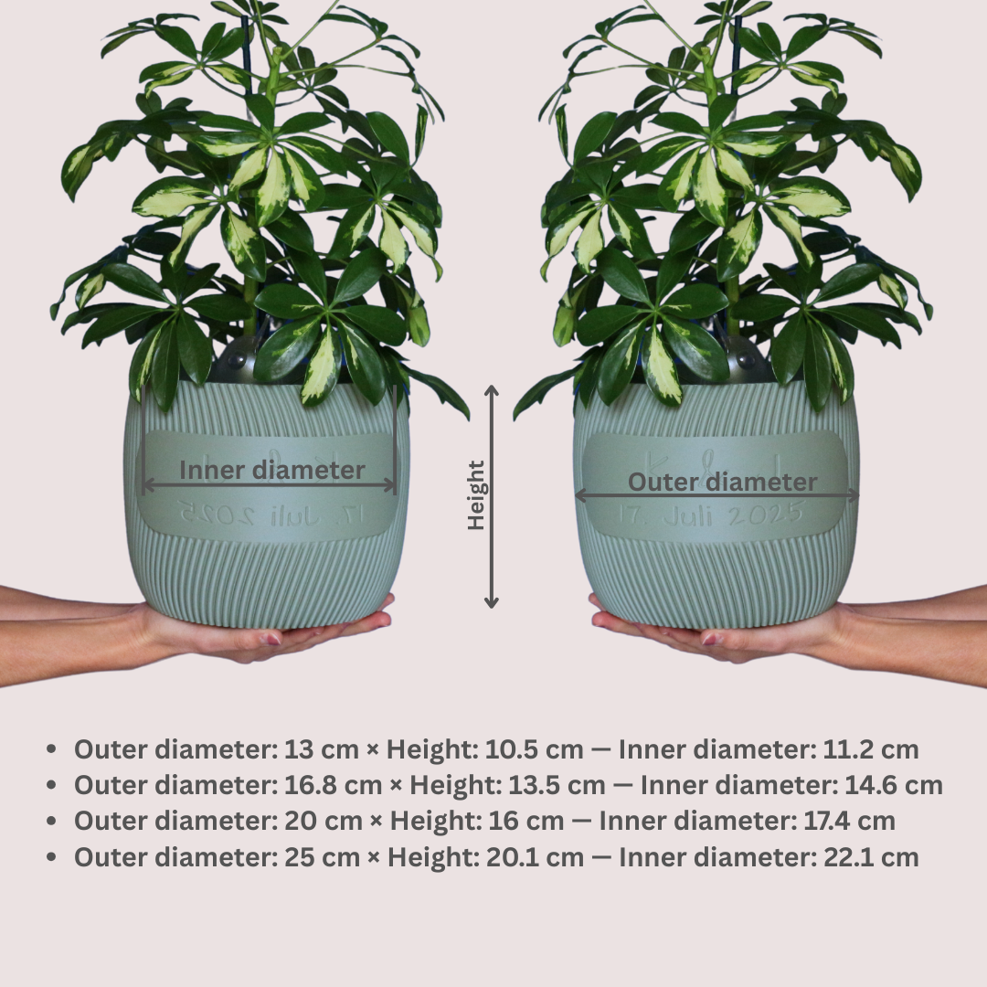 Blumentopf groß, Blumentopf modern, designer Blumentopf, Hochzeitsgeschenk, Geburtstagsgeschenk, Pflanzen, Übertopf groß, Blumentopf groß personalisiert, personalisierter Blumentopf, Blumentopf groß personalisiert. Blumentopf Twista personalisiert