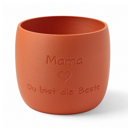 Blumentopf Origin personalisiert