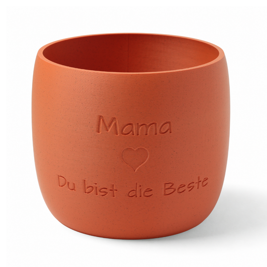 Blumentopf Origin personalisiert