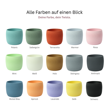 Design Blumentopf Twista