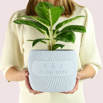 Personalisierter Blumentopf Twista