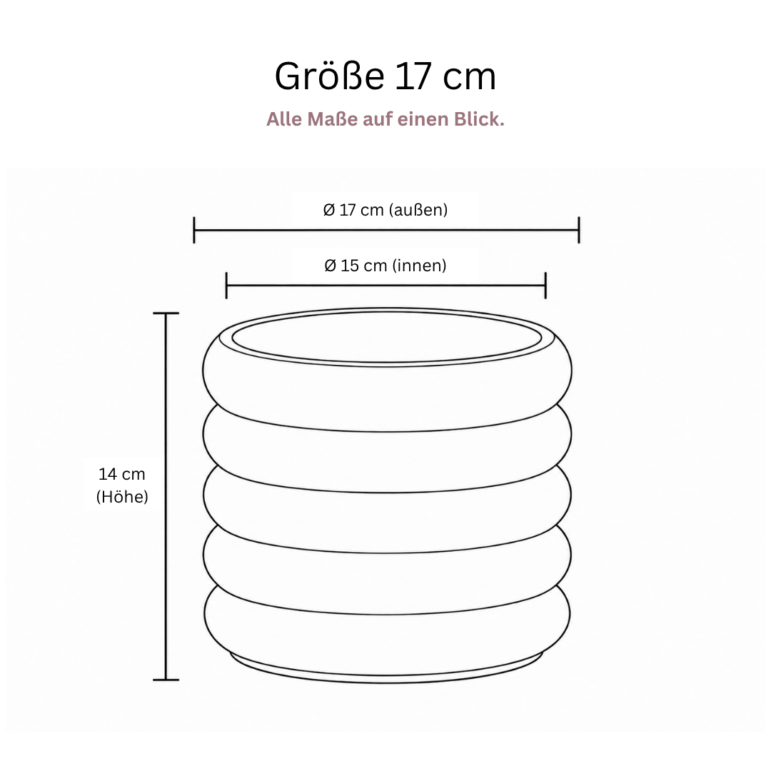 YANDUS-OPTION:Außendurchmesser=17 cm