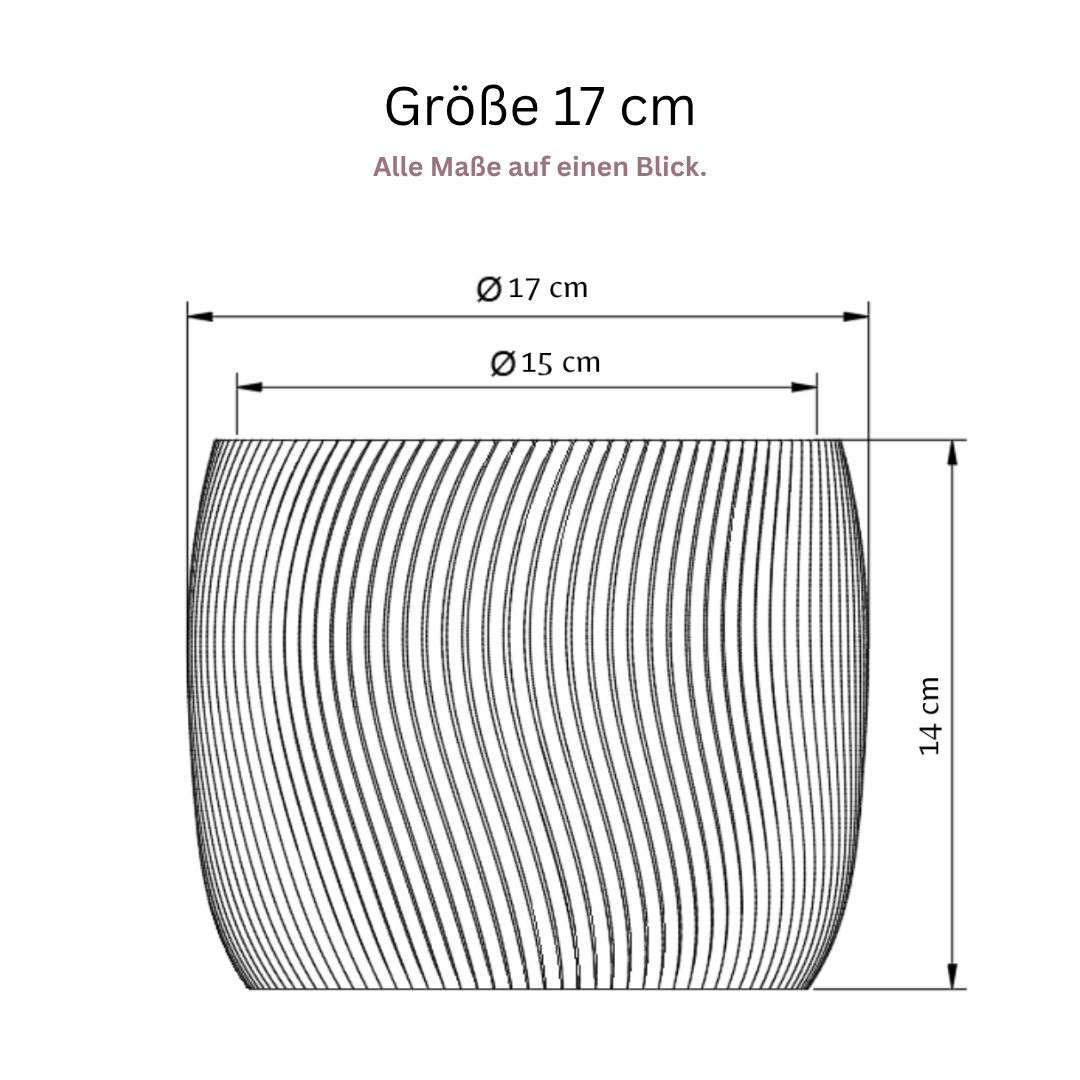 YANDUS-OPTION:Außendurchmesser=17 cm