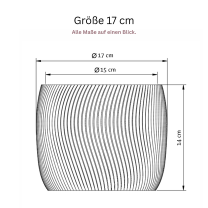 YANDUS-OPTION:Außendurchmesser=17 cm
