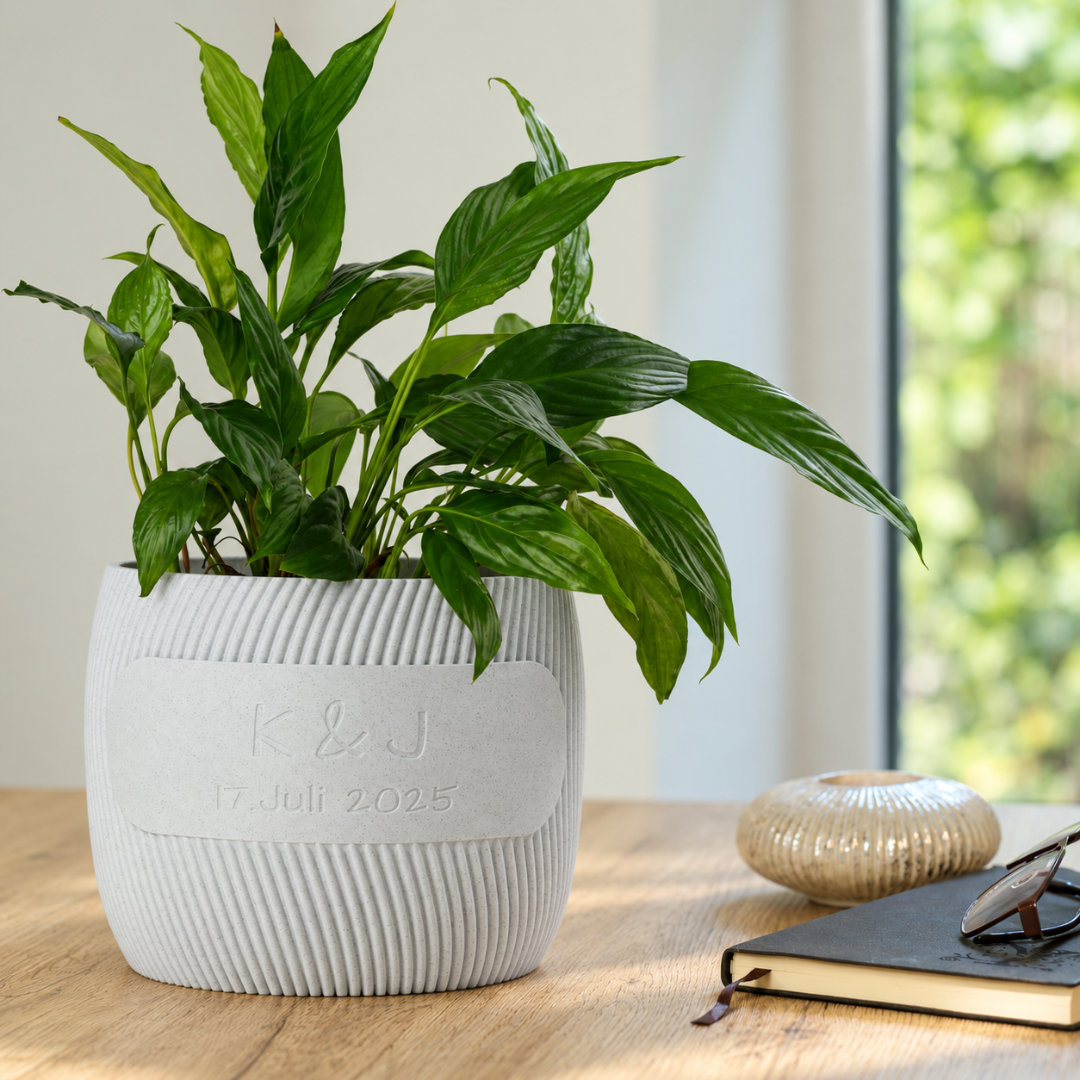 Personalisierter Blumentopf Twista