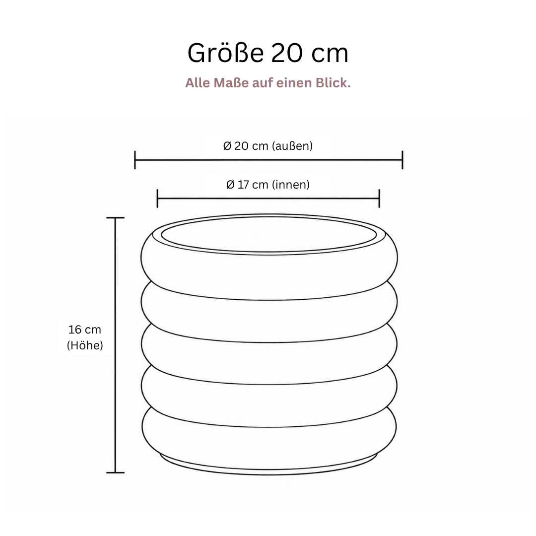 YANDUS-OPTION:Außendurchmesser=20 cm