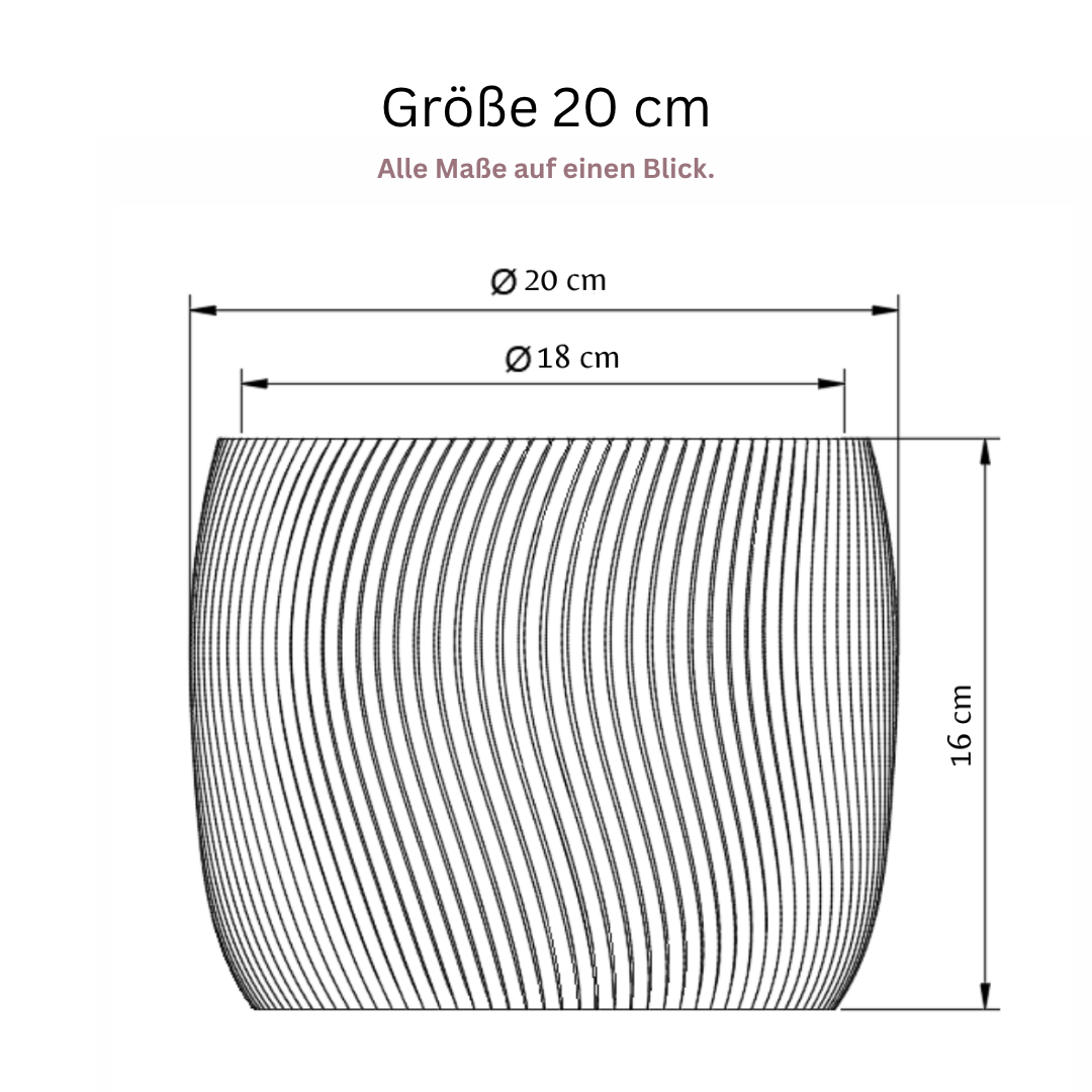 YANDUS-OPTION:Außendurchmesser=20 cm