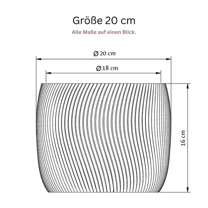 YANDUS-OPTION:Außendurchmesser=20 cm