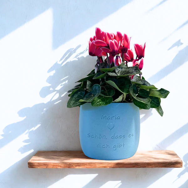 Blumentopf Origin personalisiert