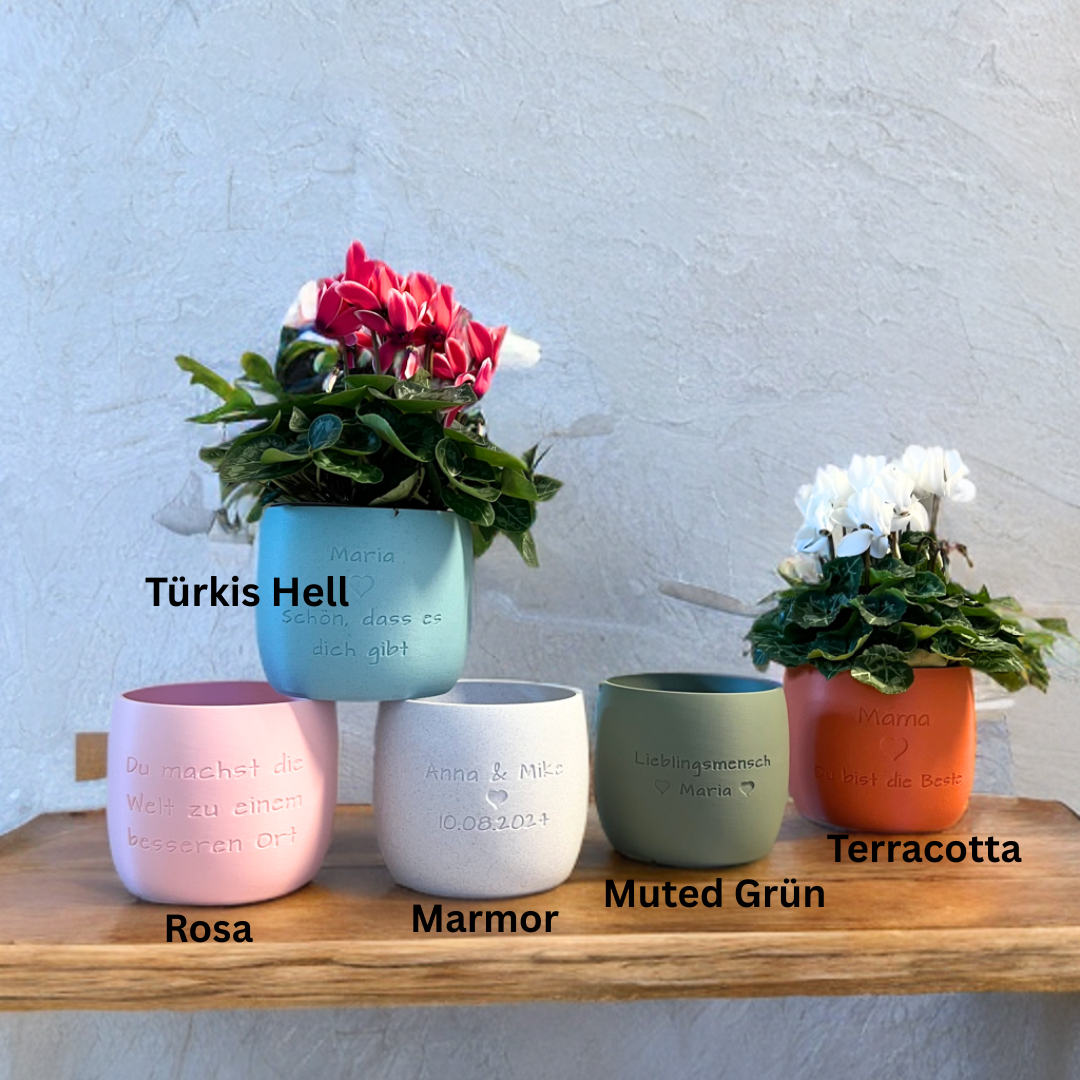 Blumentopf groß, Blumentopf modern, designer Blumentopf, Hochzeitsgeschenk, Geburtstagsgeschenk, Pflanzen, Übertopf groß, Blumentopf groß personalisiert, Blumentopf Origin personalisiert