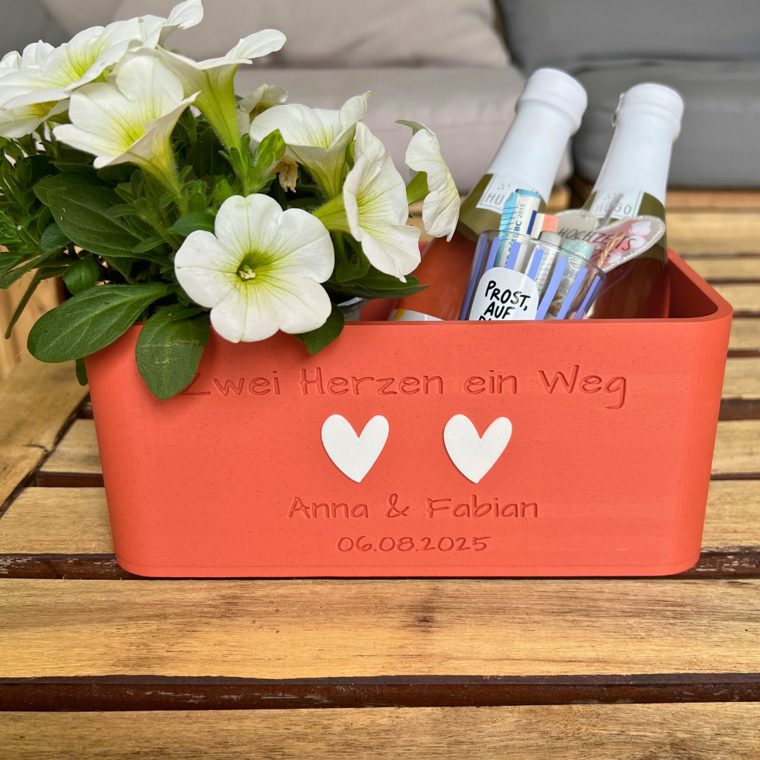 Blumentopf groß, Blumentopf modern, designer Blumentopf, Hochzeitsgeschenk, Geburtstagsgeschenk, Pflanzen, Übertopf groß, Blumentopf groß personalisiert, personalisierter Blumentopf