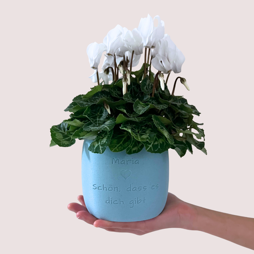 Blumentopf groß, Blumentopf modern, designer Blumentopf, Hochzeitsgeschenk, Geburtstagsgeschenk, Pflanzen, Übertopf groß, Blumentopf groß personalisiert, Blumentopf Origin personalisiert