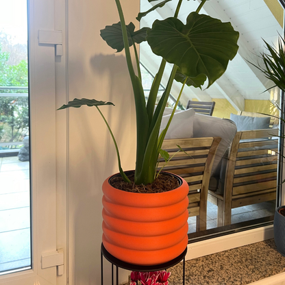 Blumentopf groß, Blumentopf modern, designer Blumentopf, Hochzeitsgeschenk, Geburtstagsgeschenk, Pflanzen, Übertopf groß