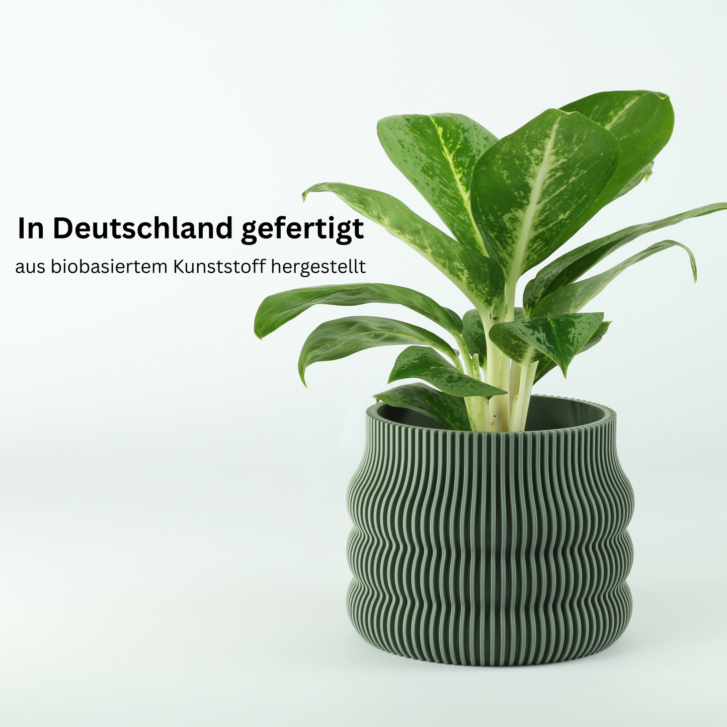 Makramee Blumenampel mit Blumentopf Wavey