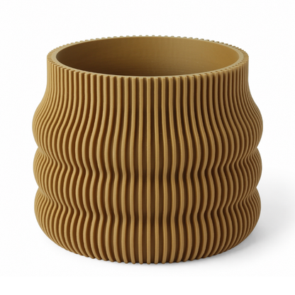 Design Blumentopf Wavey