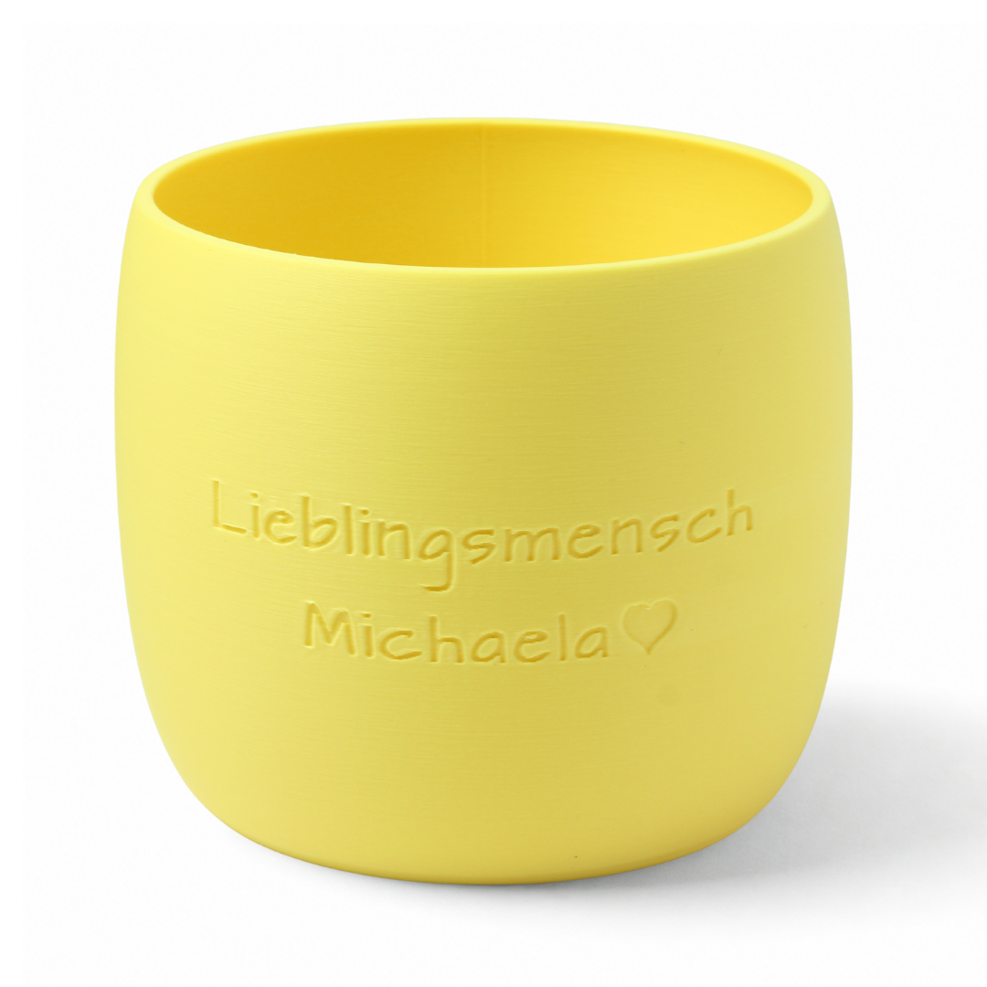 Blumentopf Origin personalisiert
