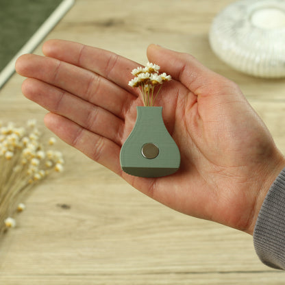 Magnetische Mini Blumenvasen