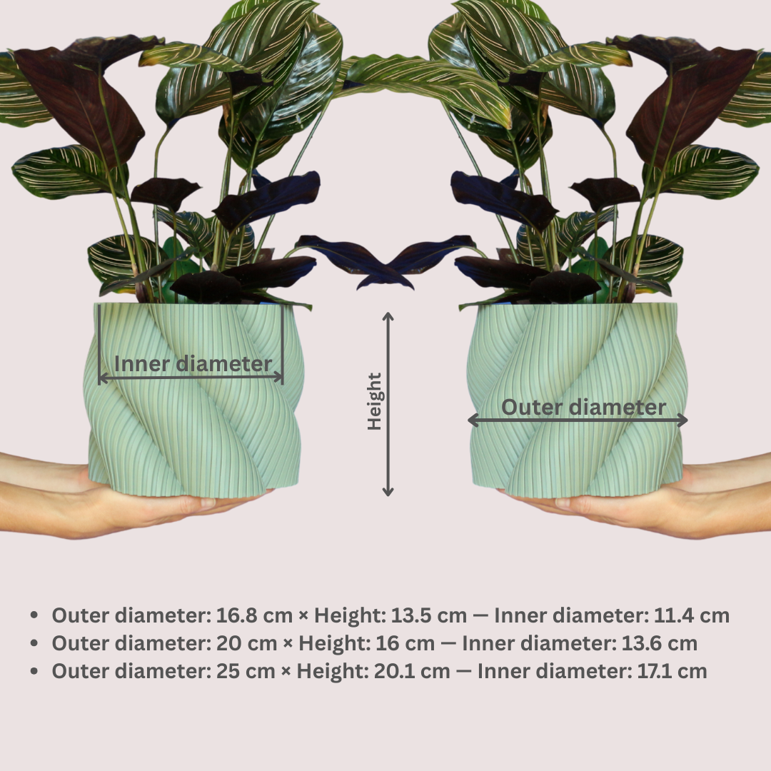 Blumentopf groß, Blumentopf modern, designer Blumentopf, Hochzeitsgeschenk, Geburtstagsgeschenk, Pflanzen, Übertopf groß