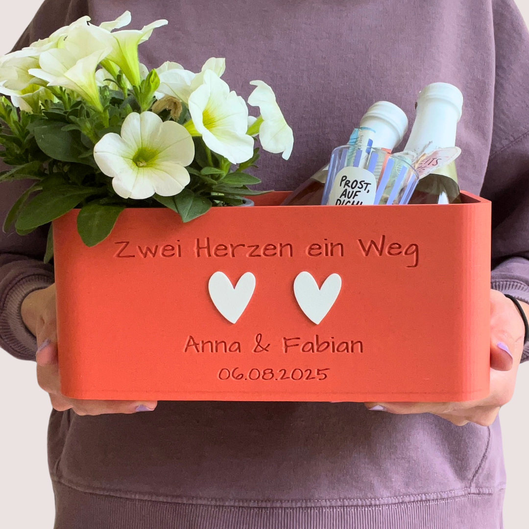 Blumentopf groß, Blumentopf modern, designer Blumentopf, Hochzeitsgeschenk, Geburtstagsgeschenk, Pflanzen, Übertopf groß, Blumentopf groß personalisiert, personalisierter Blumentopf