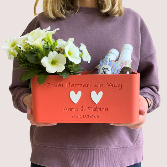 Blumentopf groß, Blumentopf modern, designer Blumentopf, Hochzeitsgeschenk, Geburtstagsgeschenk, Pflanzen, Übertopf groß, Blumentopf groß personalisiert, personalisierter Blumentopf