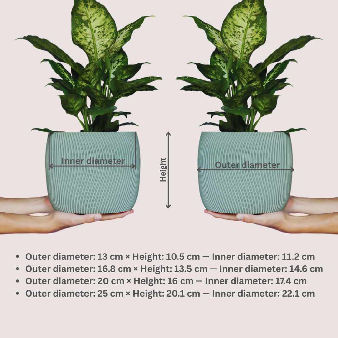 Blumentopf groß, Blumentopf modern, designer Blumentopf, Hochzeitsgeschenk, Geburtstagsgeschenk, Pflanzen, Übertopf groß