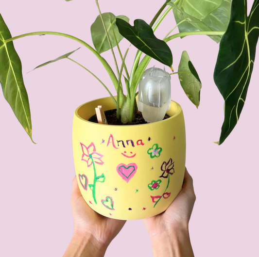 Blumentopf zum Bemalen, Blumentopf Groß, Blumentopf personalisiert