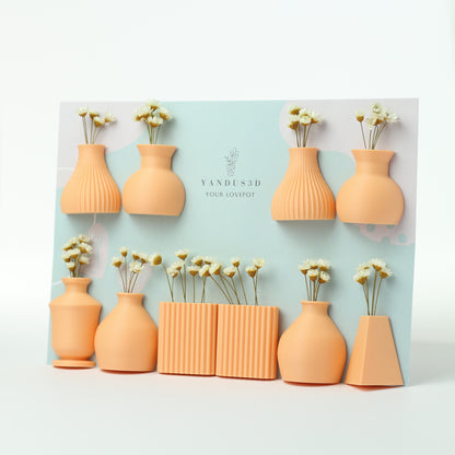 Magnetische Mini Blumenvasen