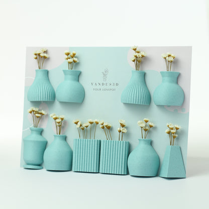 Magnetische Mini Blumenvasen