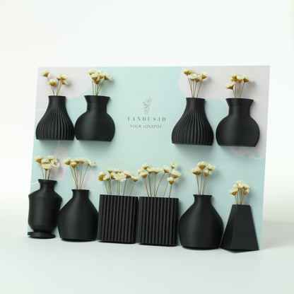 Magnetische Mini Blumenvasen