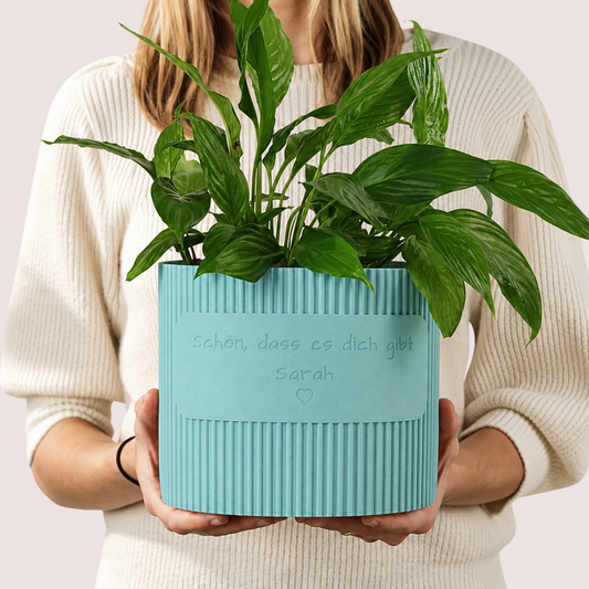 Personalisierter Blumentopf Linoro