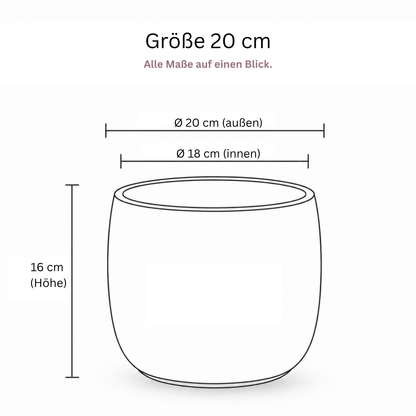 YANDUS-OPTION:Außendurchmesser=20 cm
