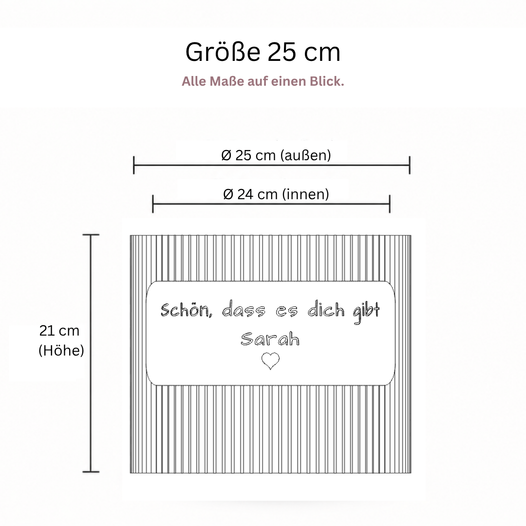 YANDUS-OPTION:Außendurchmesser=25 cm