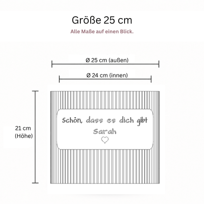 YANDUS-OPTION:Außendurchmesser=25 cm