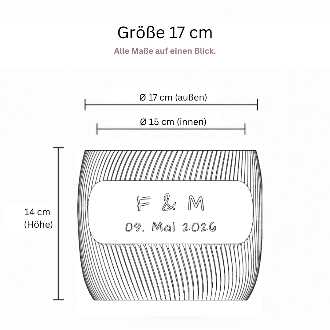 YANDUS-OPTION:Außendurchmesser=17 cm