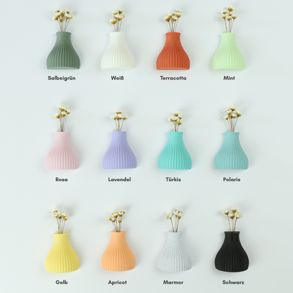 Magnetische Mini Blumenvasen