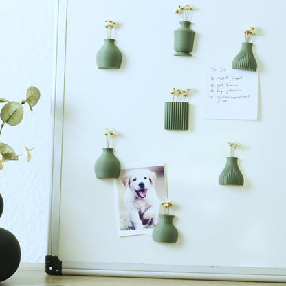Magnetische Mini Blumenvasen