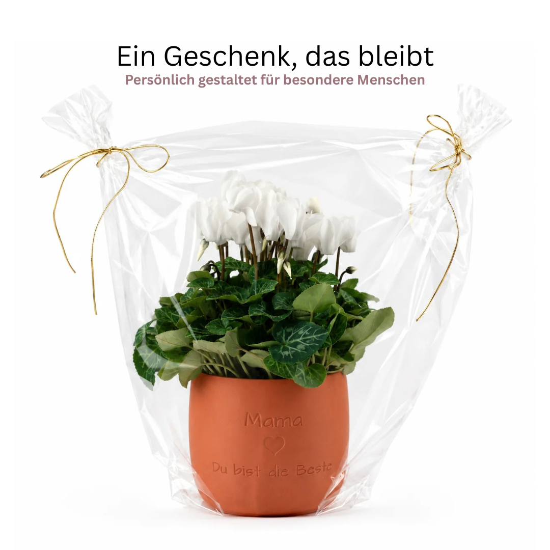Blumentopf Origin personalisiert