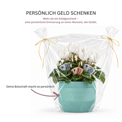 Personalisierter Blumentopf Twista
