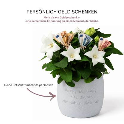 Personalisierter Blumentopf Origin Select
