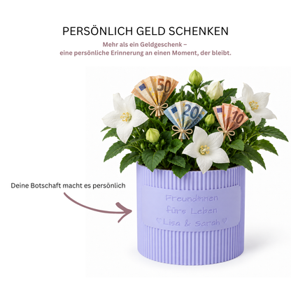 Personalisierter Blumentopf Linoro