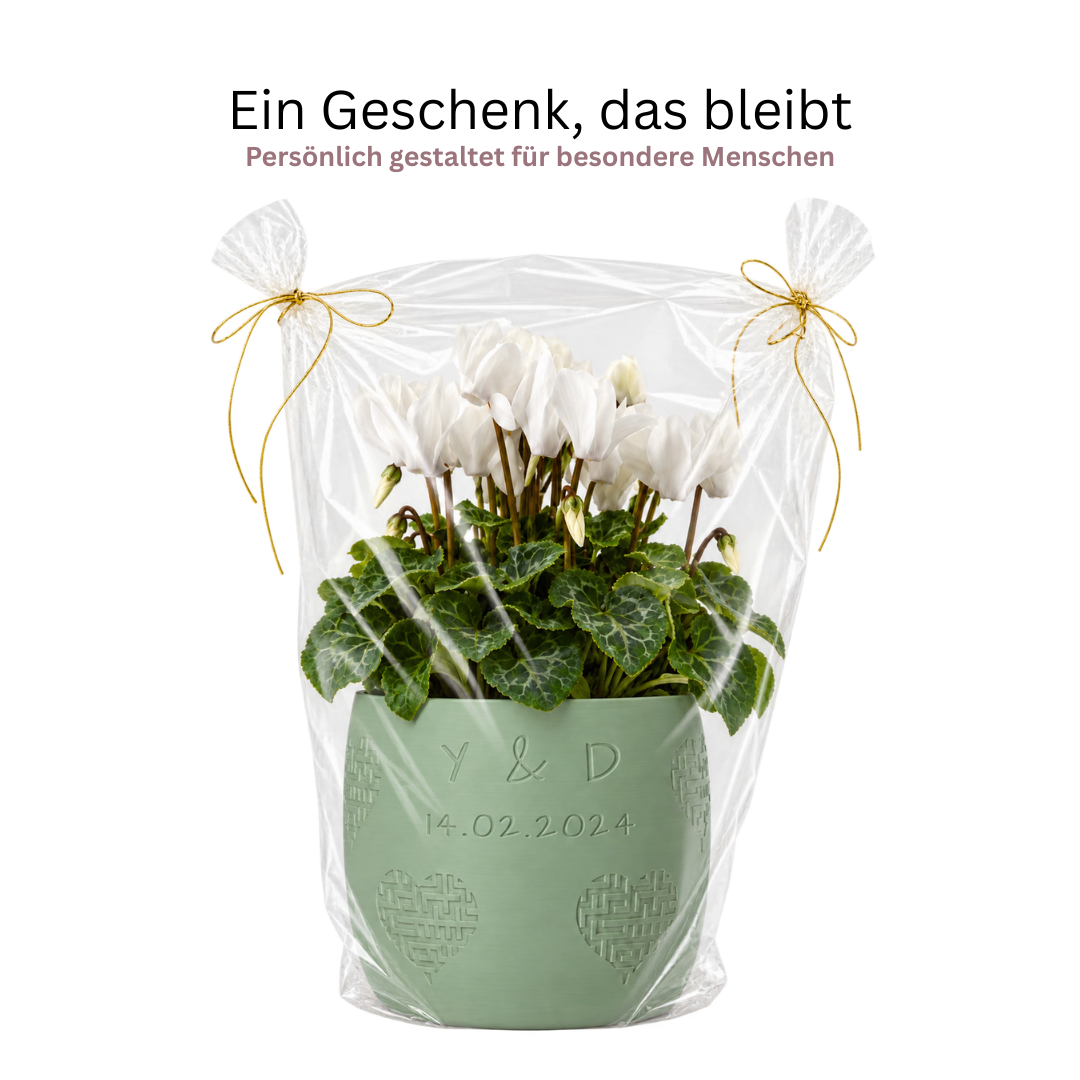 Personalisierter Blumentopf Amorin