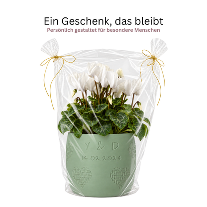 Personalisierter Blumentopf Amorin
